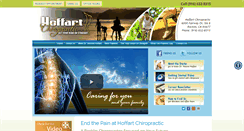 Desktop Screenshot of hoffartchiropractic.com